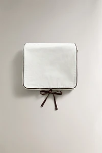 COTTON TOILETRY BAG WASH AND CLEAN