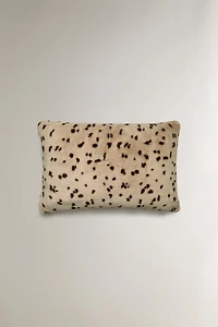 FAUX FUR CUSHION COVER