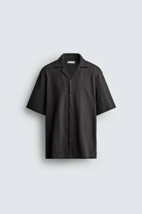 TEXTURED REGULAR FIT SHIRT