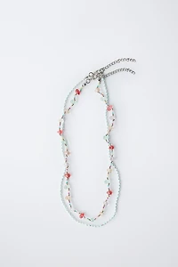 TWO-PACK OF BEADED NECKLACES