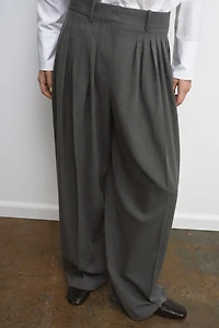 PLEATED PANTS ZW COLLECTION