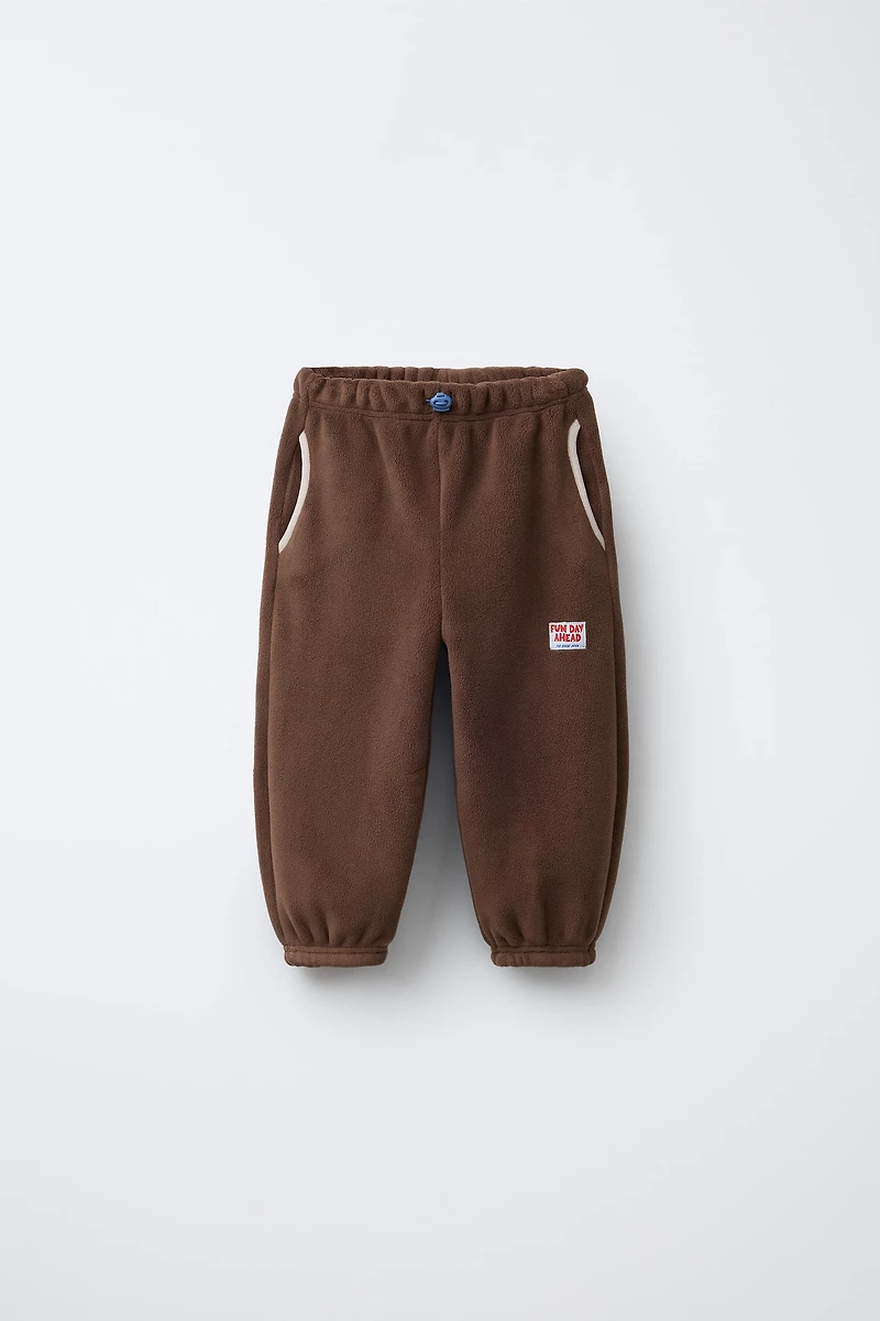 FLEECE JOGGER PANTS
