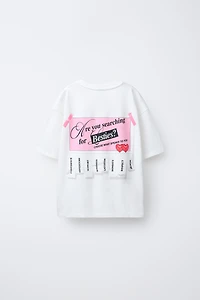 HEAVYWEIGHT TEXT T-SHIRT