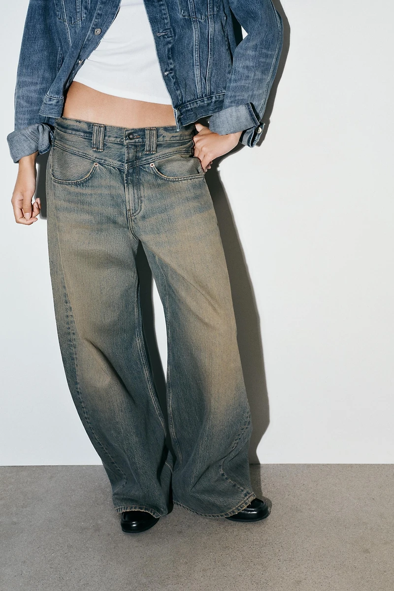 JEANS TRF BAGGY TAILLE BASSE