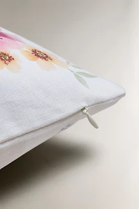HOUSSE DE COUSSIN IMPRIMÉ FLORAL