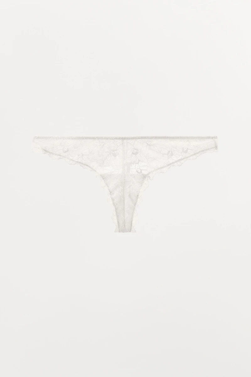 TANGA DENTELLE