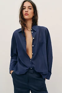 OVERSIZED COTTON SHIRT