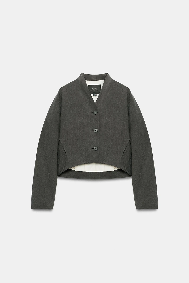 ZW COLLECTION CROPPED JACKET