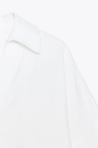 WIDE SLEEVE LINEN SHIRT