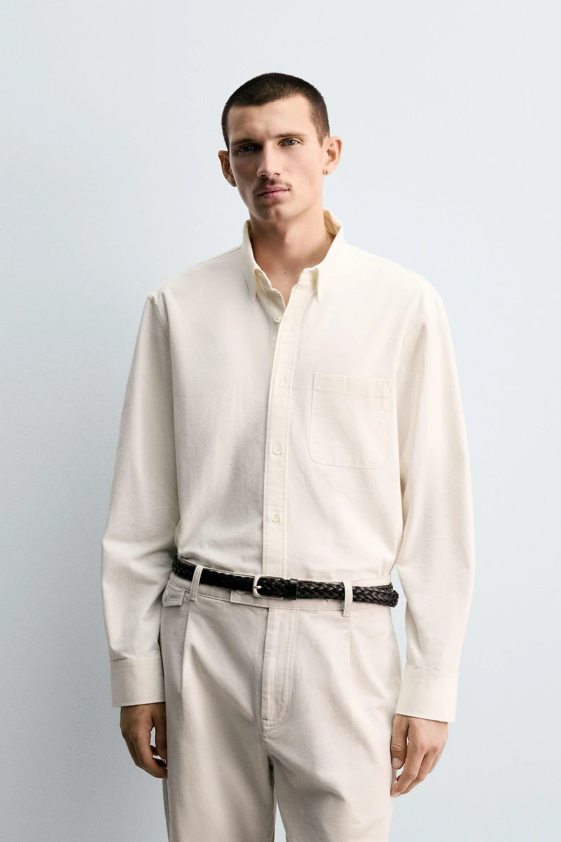 RELAXED FIT DENIM SHIRT