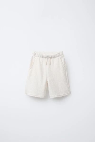 RUSTIC TEXTURED SHORTS