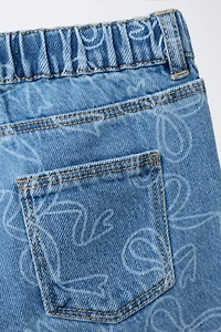 JEAN STRAIGHT LACETS
