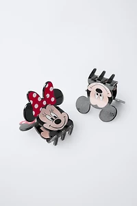 LOT DE DEUX PINCES MICKEY ET MINNIE MOUSE © DISNEY
