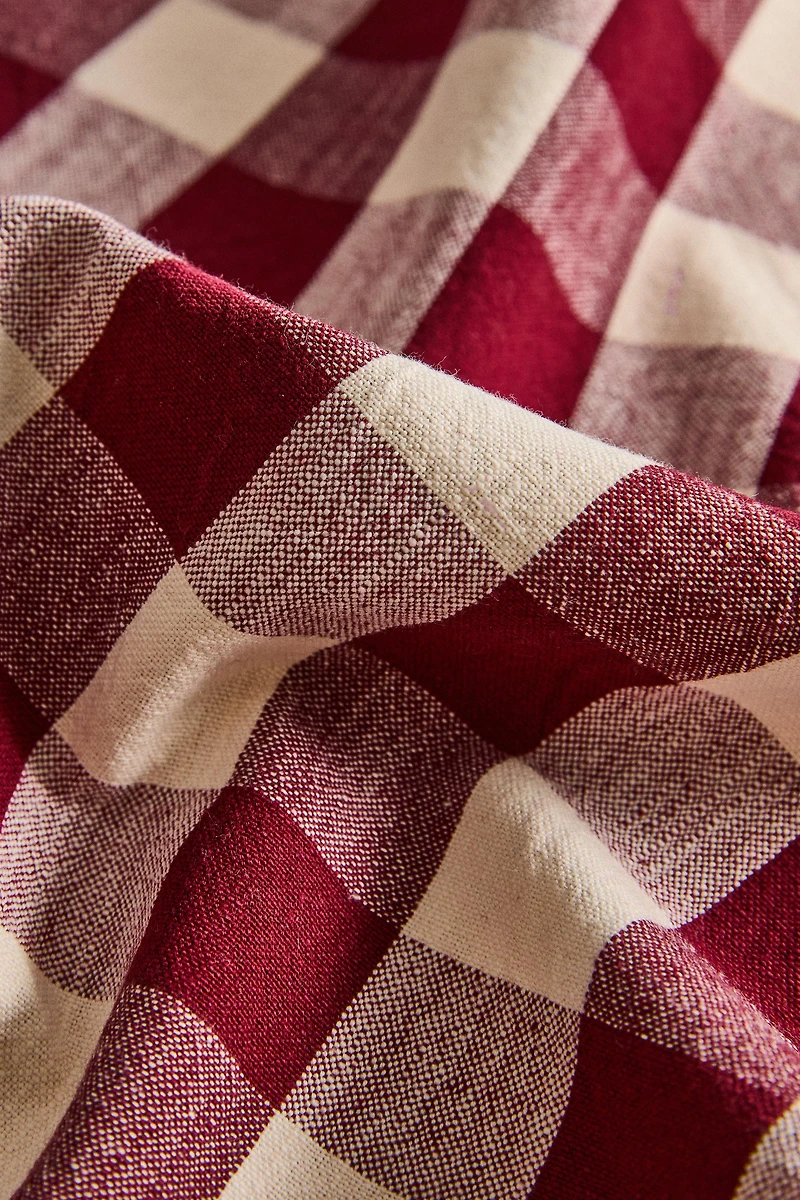 PACK OF LARGE CHECK NAPKINS (PACK OF 2)