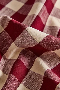 PACK OF LARGE CHECK NAPKINS (PACK OF 2)