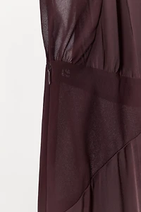 ROBE LONGUE COMBINÉE