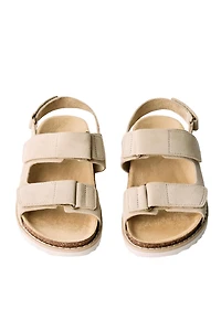 SANDALES EN CUIR