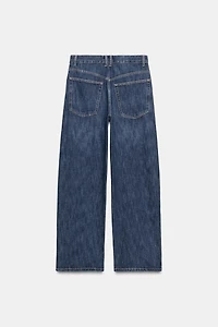 JEAN TRF BAGGY TAILLE NORMALE À BOUTONS