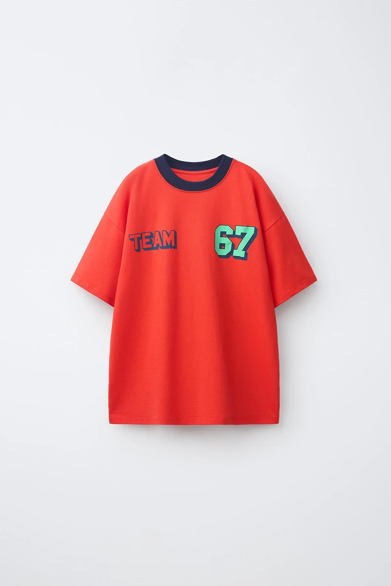 TEAM SIX SEVEN PRINTED T-SHIRT