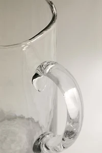 PICHET EN VERRE MARTELÉ