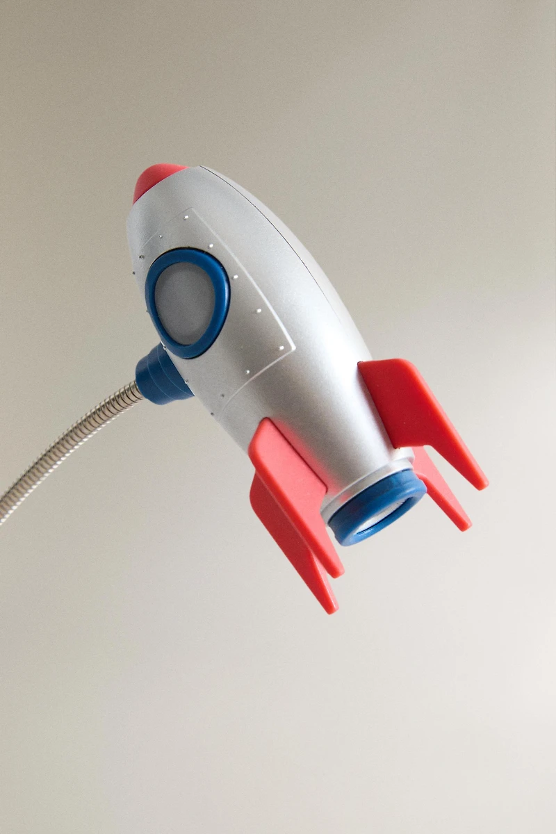 KIDS’ ROCKET READING LAMP