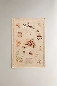 SET OF PUMPKIN COTTON KITCHEN TOWELS (SET OF 2)