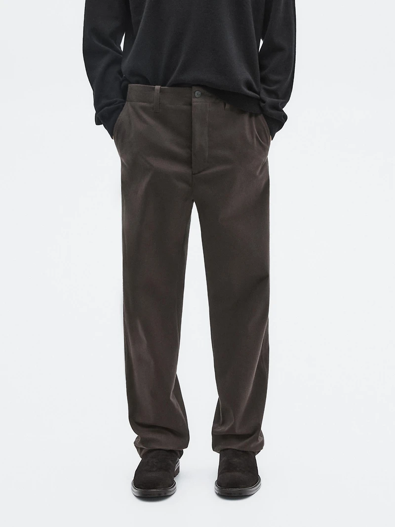 Wide-leg trousers with pockets - LIMITED