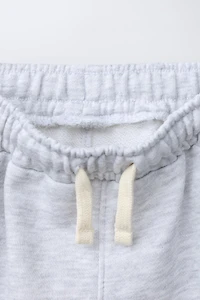 BARREL PANTS WITH LABEL