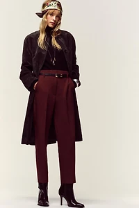 PANTALON TAILLE HAUTE CEINTURE