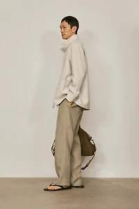 Veste col montant en lin - LIMITED EDITION