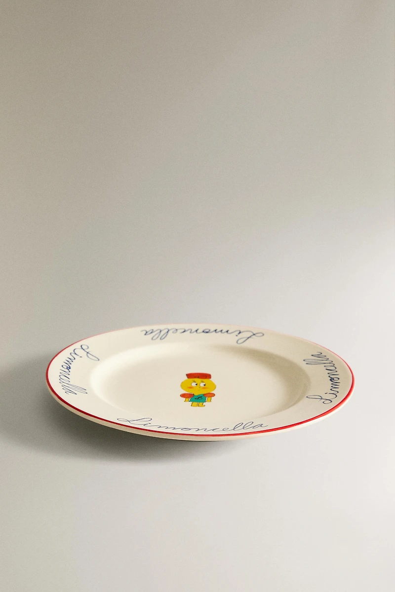 ASSIETTE ENFANT PORCELAINE X THE ANIMALS OBSERVATORY