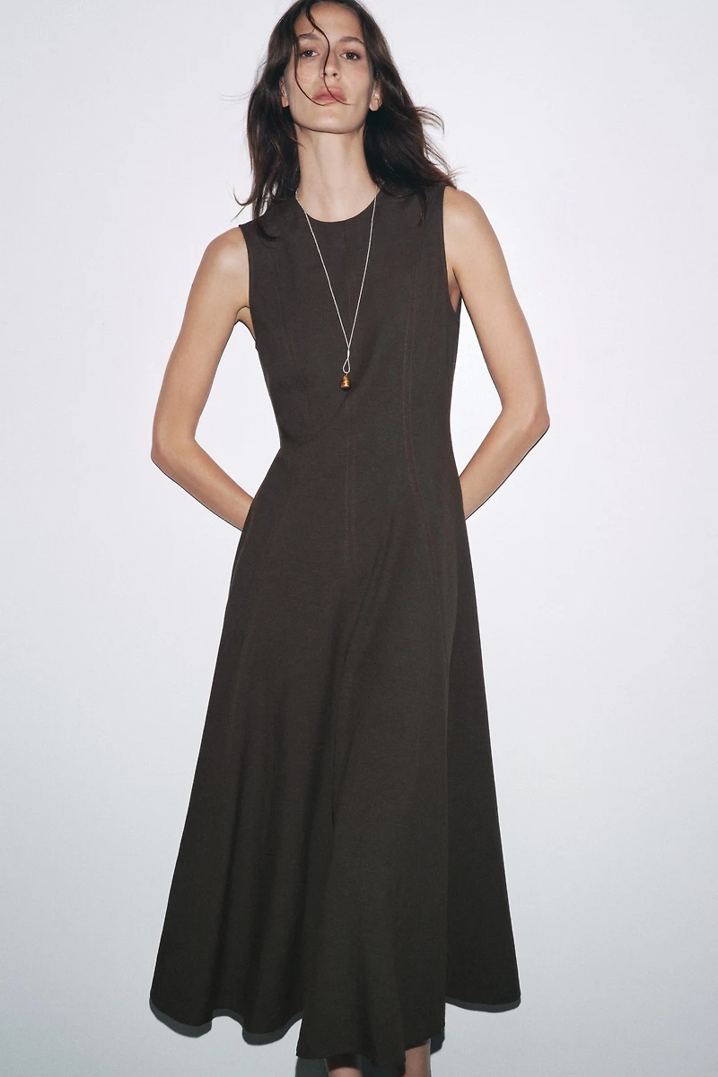 ROBE MI-LONGUE SANS MANCHES ZW COLLECTION