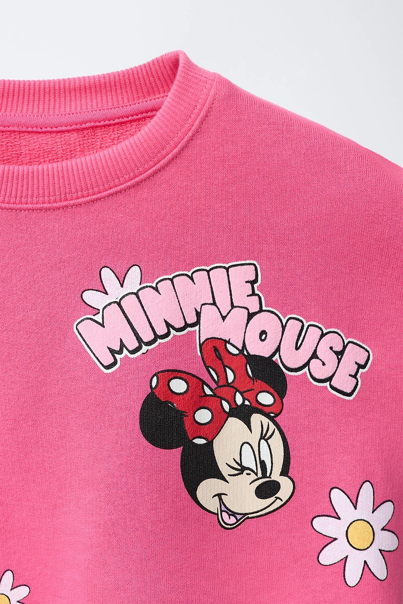 MINNIE MOUSE © DISNEY RIBBED SWEATSHIRT AND LEGGINGS SET