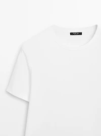 T-shirt 100 % coton mercerisé