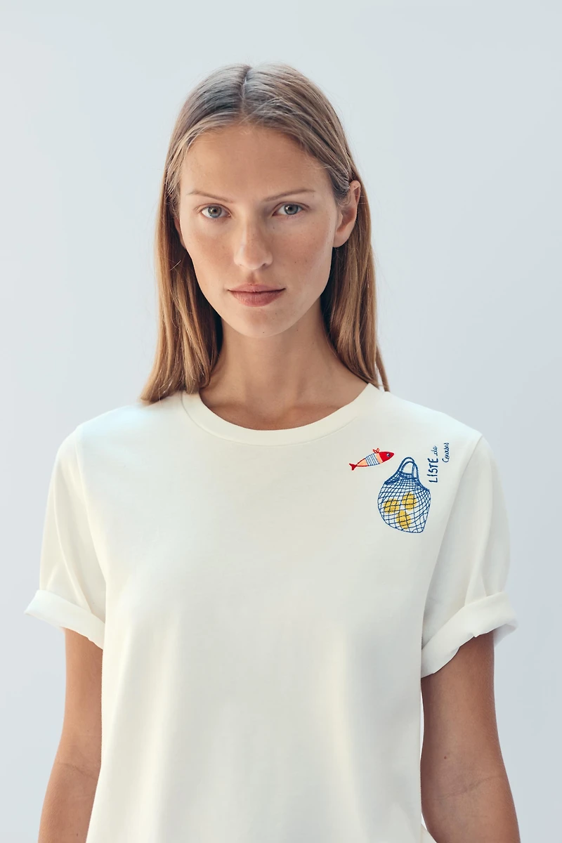 T-SHIRT BRODÉ AVANT LIMITED EDITION