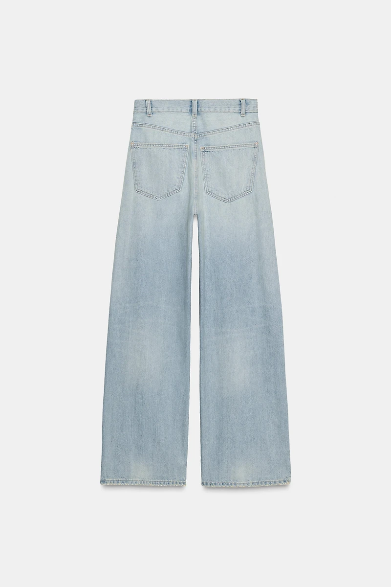 TRF HIGH WAIST EXTRA WIDE LEG JEANS