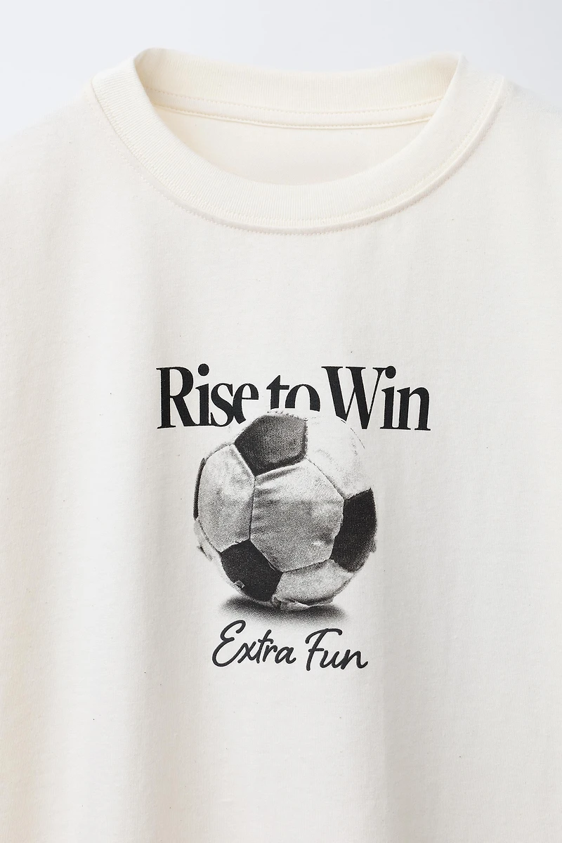 SPORTS PRINT T-SHIRT