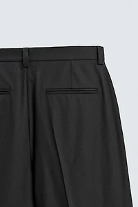 WOOL SUIT PANTS