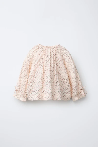 TEXTURED FLORAL SHIRT