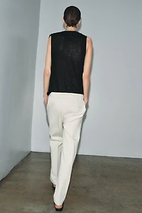 ZW COLLECTION STRAIGHT CHINO PANTS