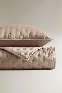 ÉDREDON SATIN UNI NŒUDS