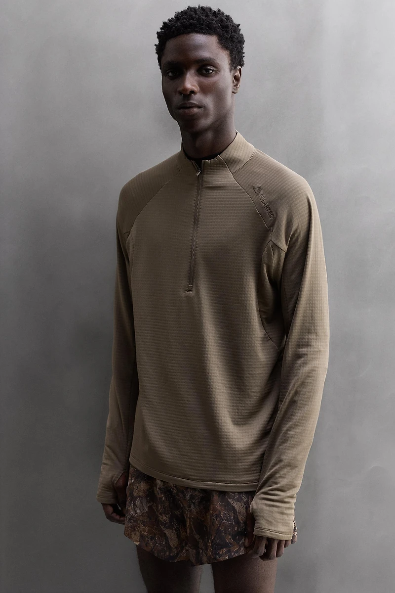 TREE PRINT RUNNING SHORTS