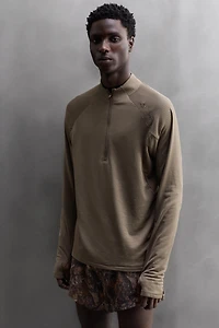 TREE PRINT RUNNING SHORTS