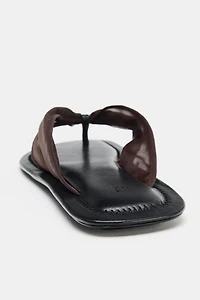 MESH FLAT SANDALS