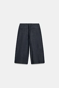 LONG BUTTON SHORTS