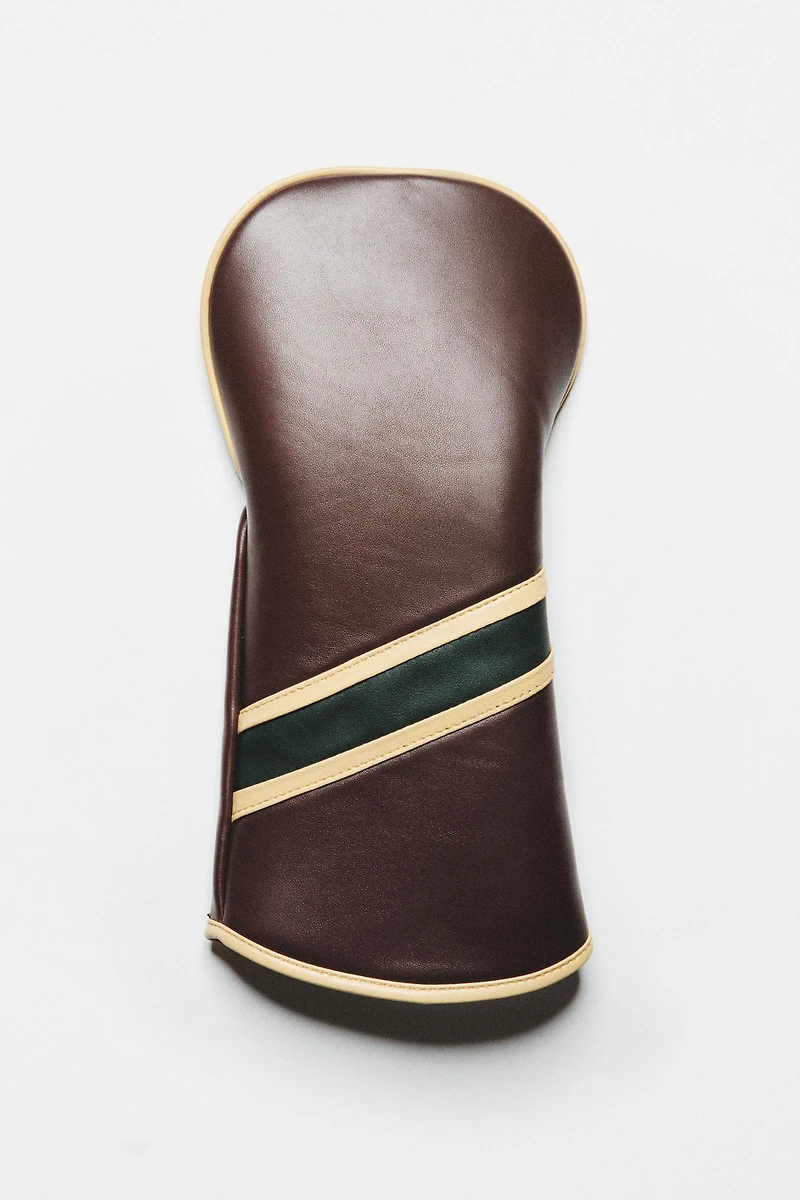LEATHER DRIVER GOLF CLUB COVER