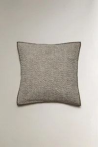 FLORAL PRINT THROW PILLOW COVER