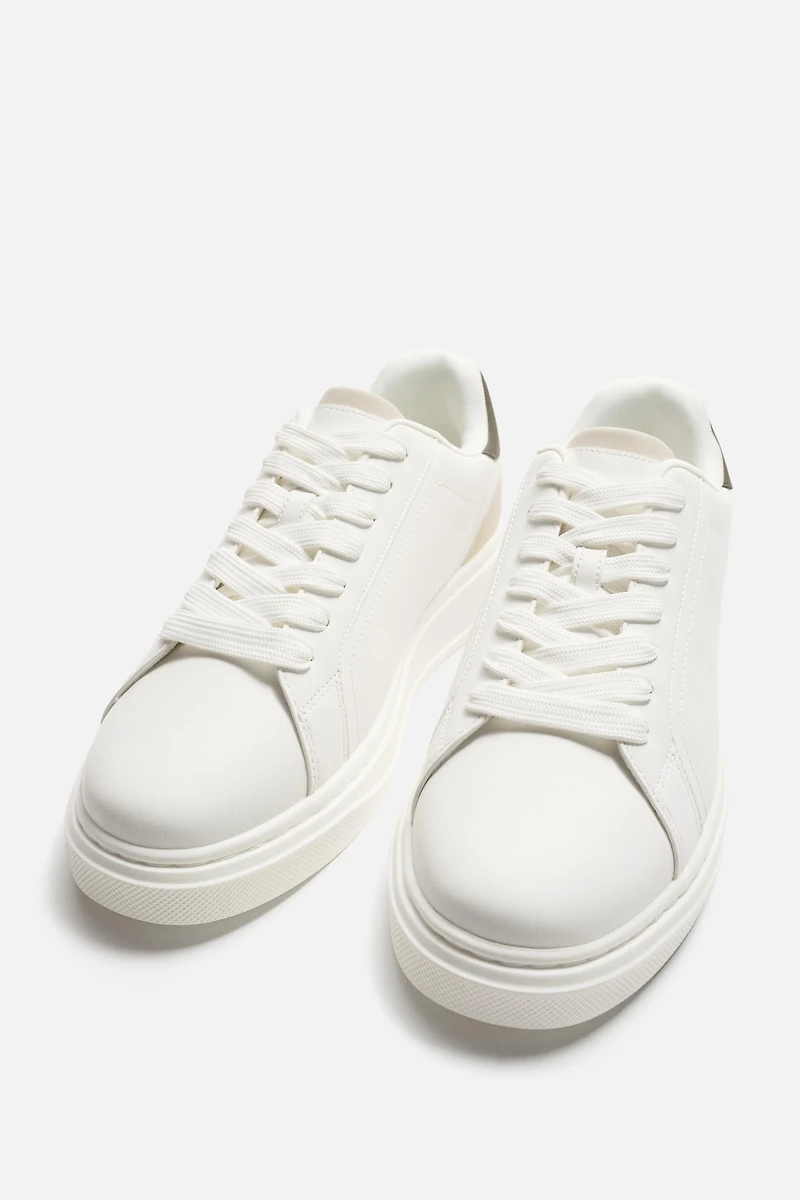 HEEL DETAIL SNEAKERS