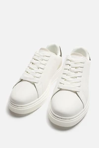 HEEL DETAIL SNEAKERS