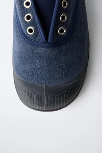 LEATHER SNEAKERS BENSIMON ® X ZARA